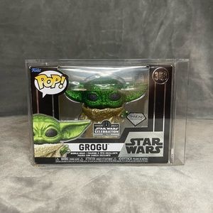 ❌SOLD❌ NIB Funko Pop! 5,000 Piece Star Wars Diamond Grogu SW Celebration 2022!